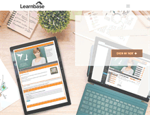 Tablet Screenshot of learnbase.com